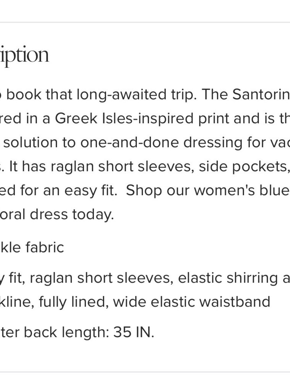 Cabi Santorini Dress - Picture 6 of 6